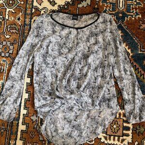 Sak Fifth Avenue Sheer Blouse